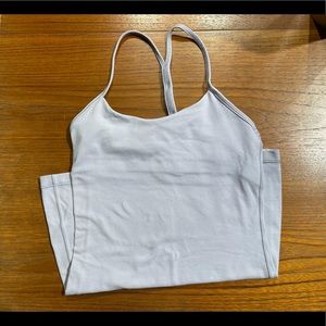 Lululemon Power Y tank in baby blue. Size 2.